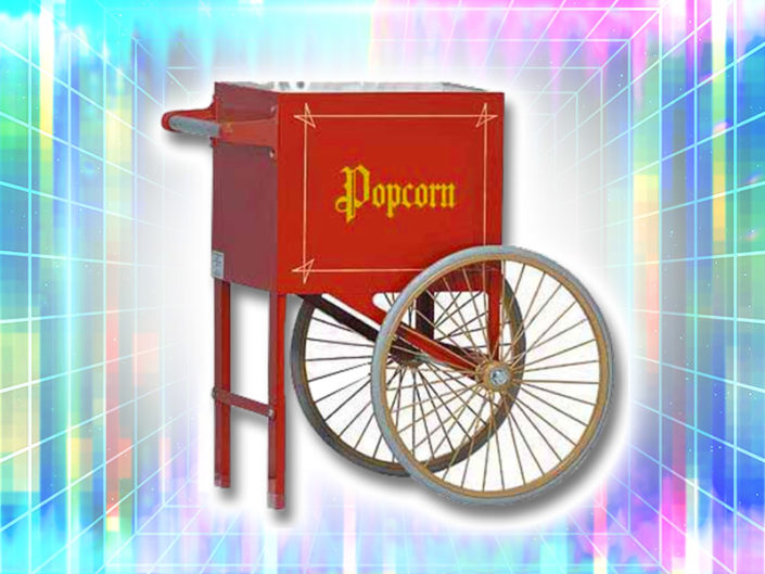 Antique Popcorn Cart ($75)